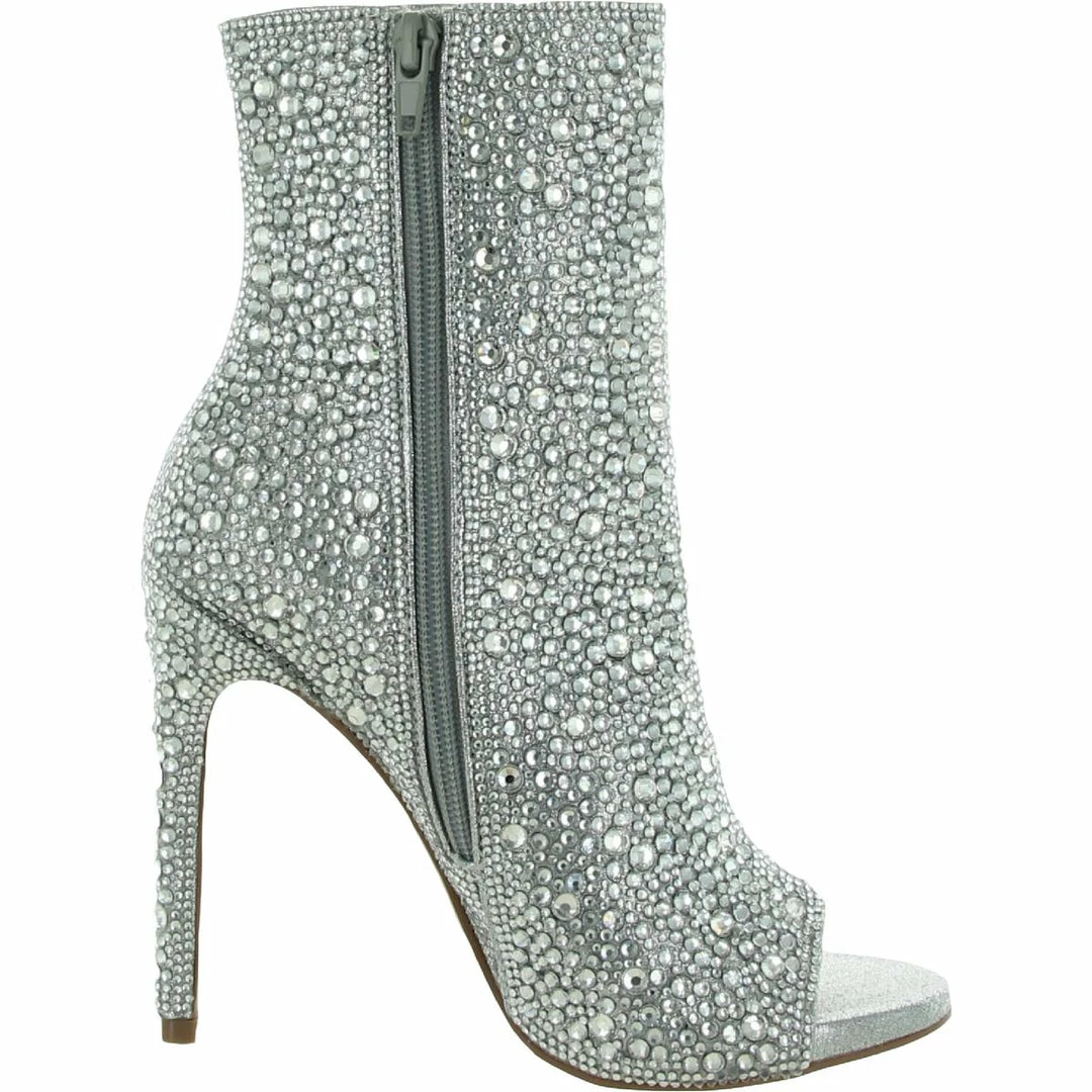 Best Sale 💯 Steve Madden 👩 Womens Peep Toe Ankle Shooties 👍 - Image 2