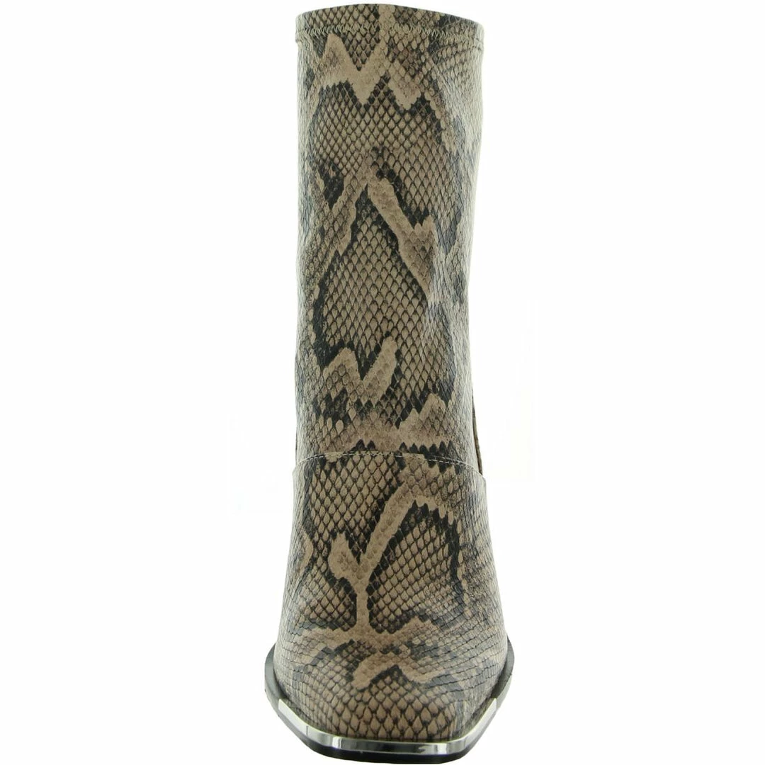 Top 10 🔥 Steve Madden Excess 👩 Womens Animal Print Square Toe Ankle 🥾 Boots 🥰 - Image 2