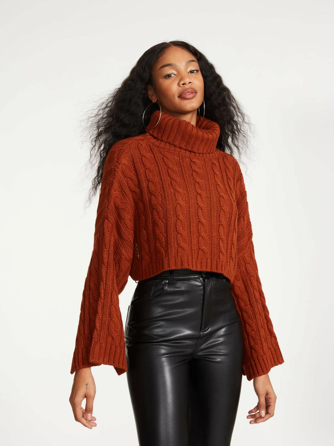Outlet ๐ Steve Madden Sloane Sweater in Mocha Bisque ๐คฉ - Image 2