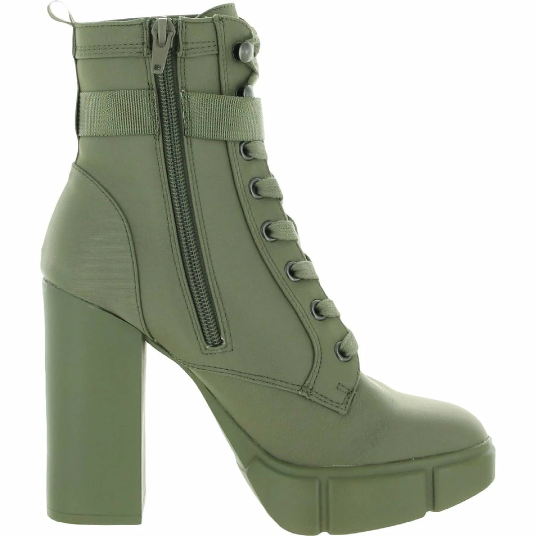 New ๐งจ Steve Madden Herrick ๐ฉ Womens Platform Ankle Combat & Lace-up ๐ฅพ Boots ๐คฉ - Image 3