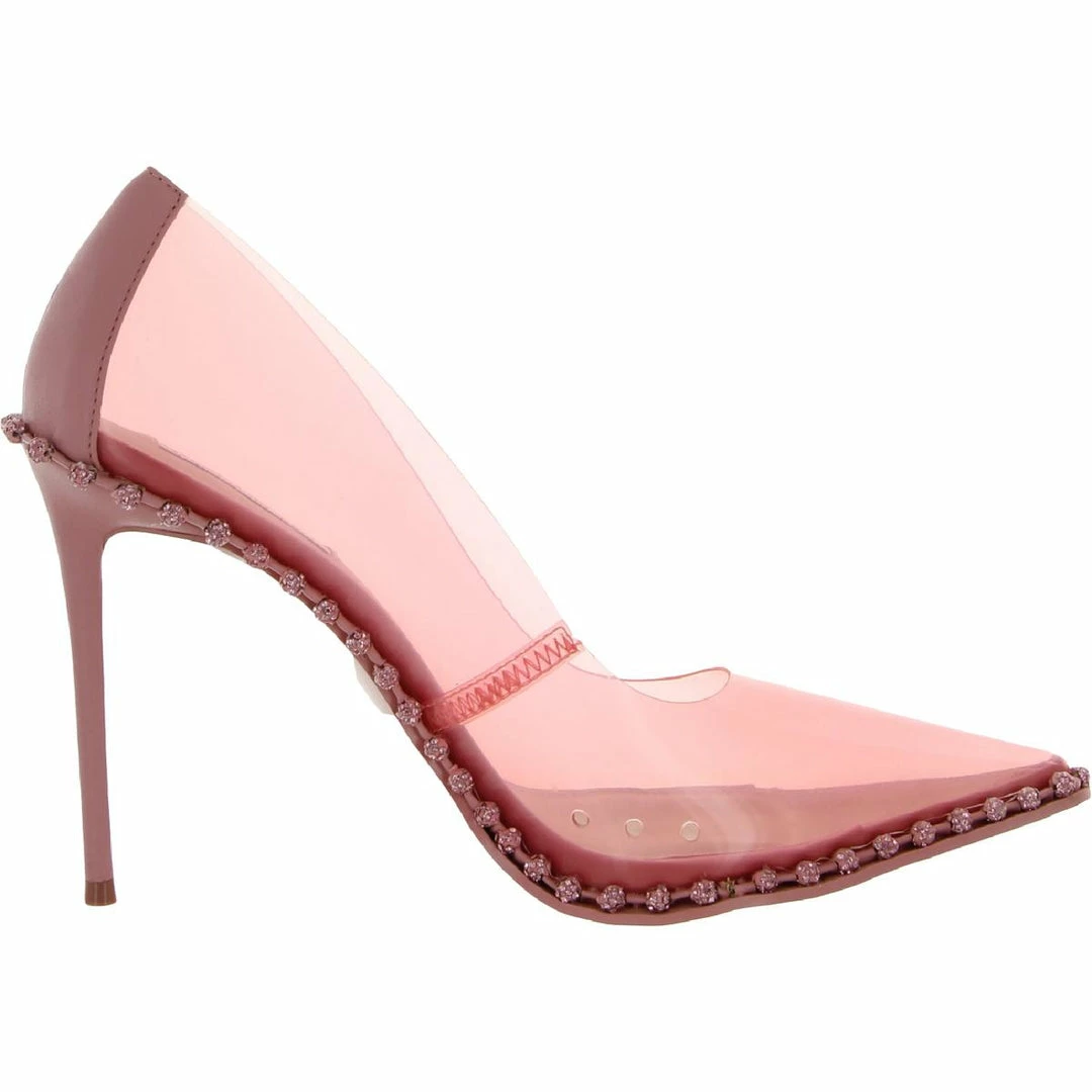 Flash Sale ❤️ Steve Madden Vyper 👩 Womens Synthetic Embellished Pointed Toe 👠 Heels 😉 - Image 2