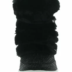 Best Pirce 👍 Steve Madden Brader 👩 Womens Rhinetones Faux Fur Fashion 👟 Sneakers 🔔