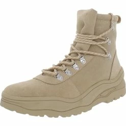 Cheapest ๐ Steve Madden Thar Mens Suede Lugged Sole Combat & Lace-up ๐ฅพ Boots ๐ฅฐ