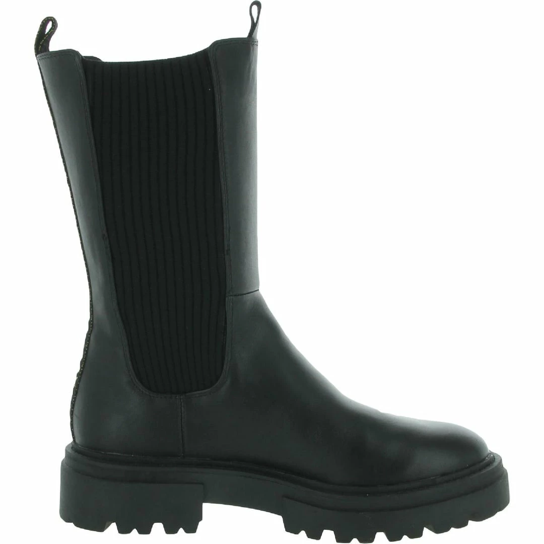 Buy ๐ Steve Madden Arkin ๐ฉ Womens Leather Almond Toe Chelsea ๐ฅพ Boots โ - Image 2