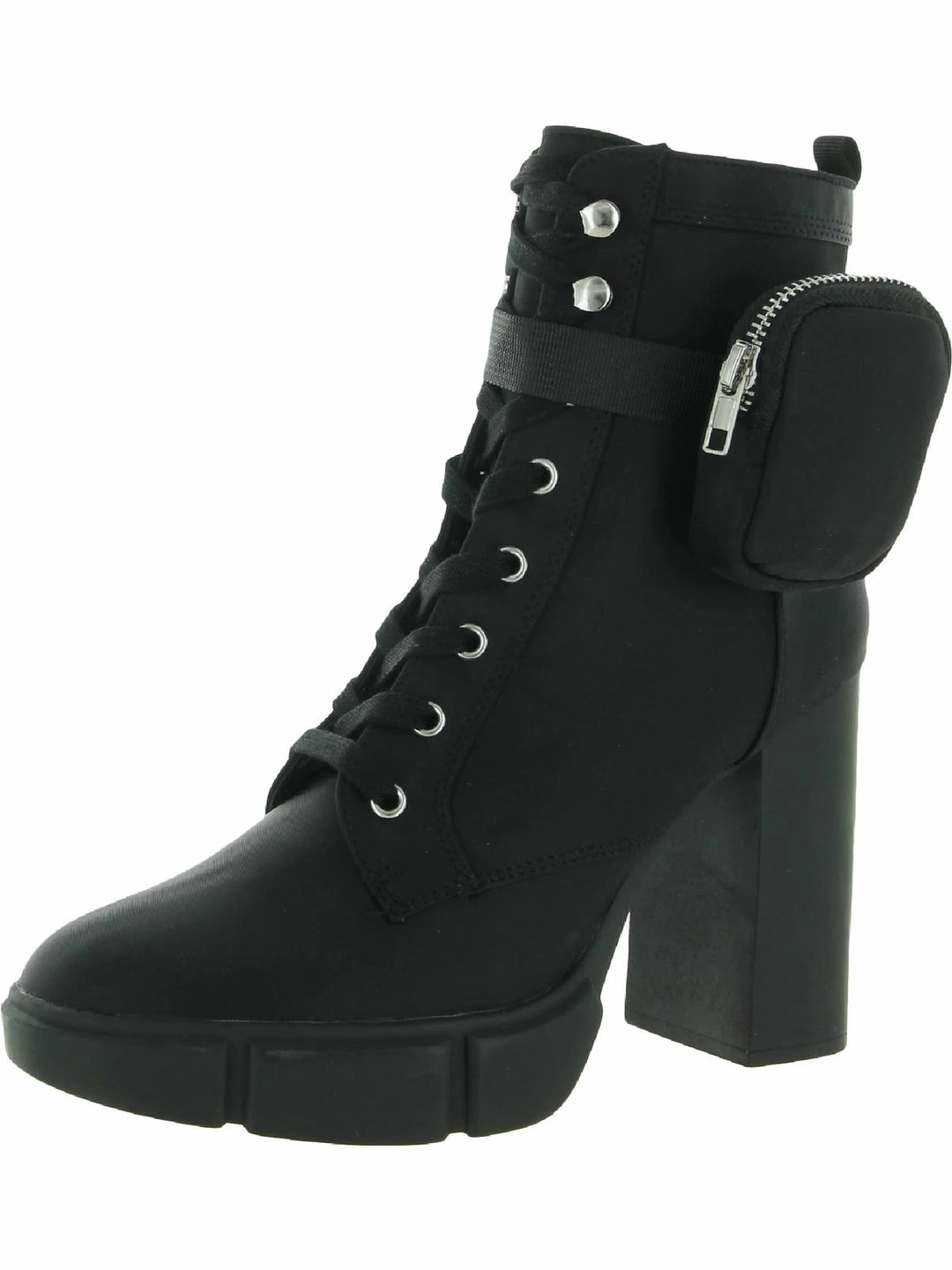 New ๐งจ Steve Madden Herrick ๐ฉ Womens Platform Ankle Combat & Lace-up ๐ฅพ Boots ๐คฉ - Image 4