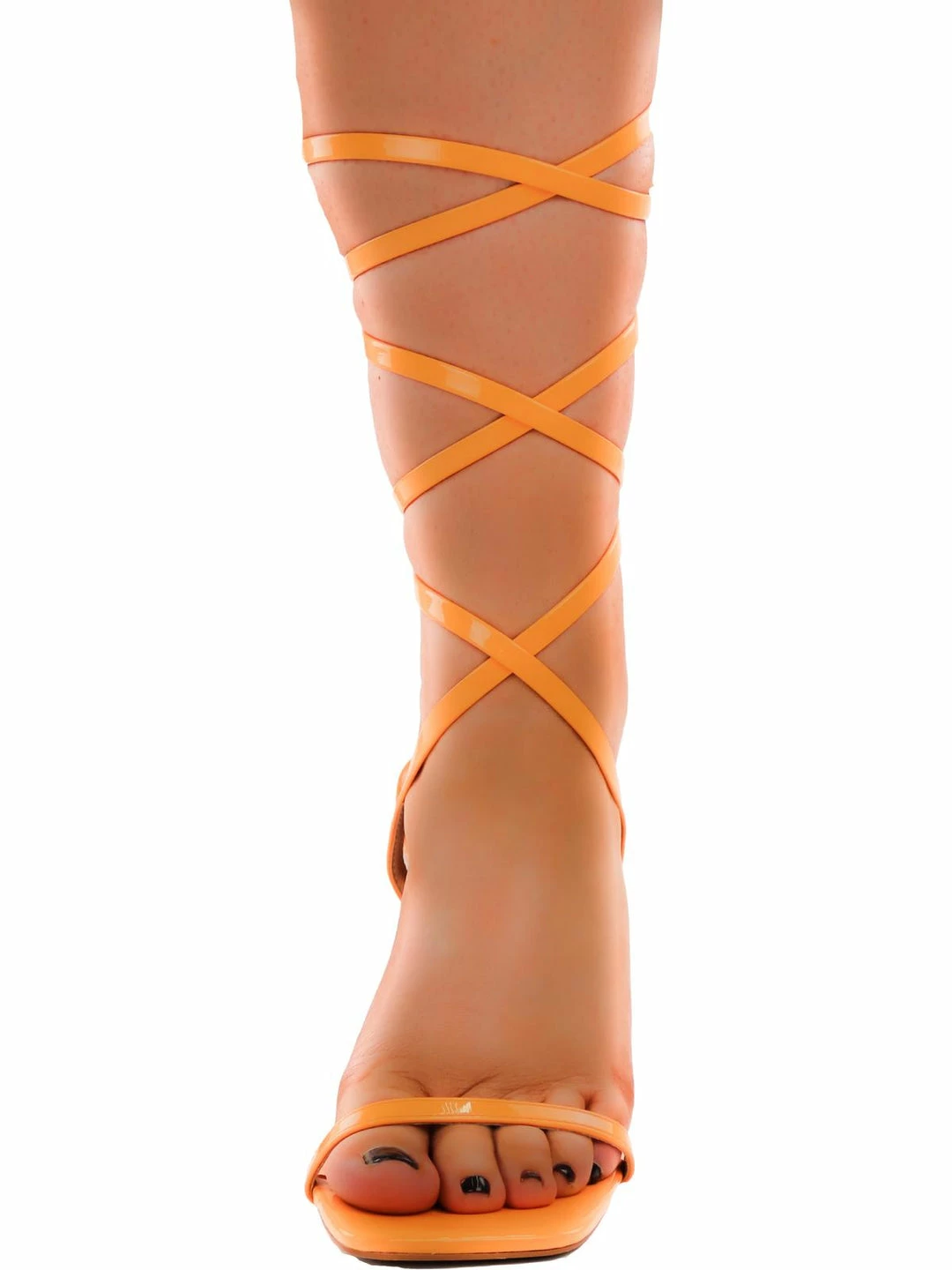 Promo ⭐ Steve Madden Uplift 👩 Womens Patent Open Toe Heel 🩴 Sandals ❤️