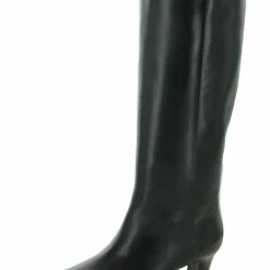 Deals 🎉 Steve Madden Empire 👩 Womens Leather Casual Knee-High 🥾 Boots 💯