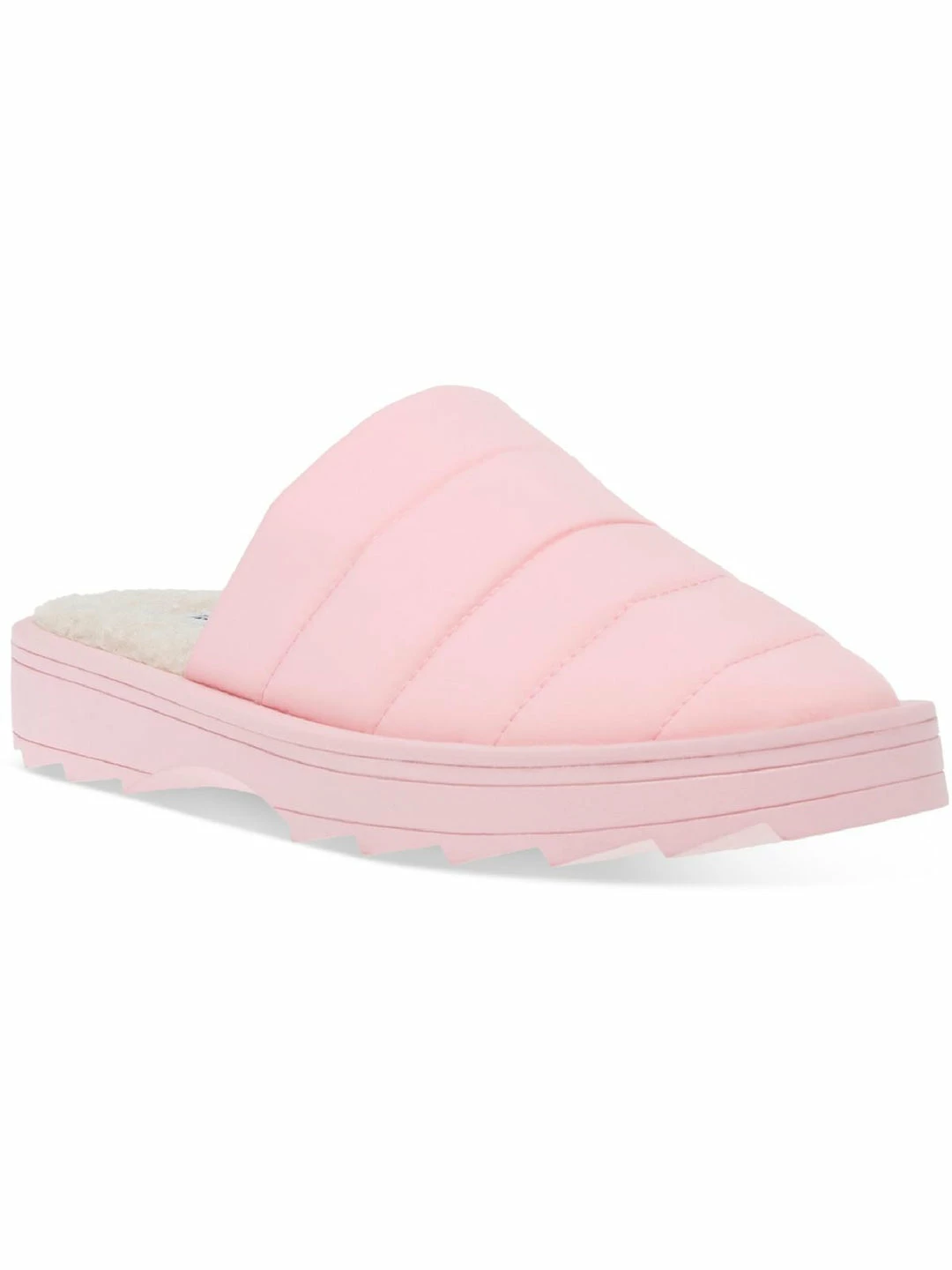 Deals ๐ Steve Madden Chex ๐ฉ Womens Quilted Faux Fur Lined Slide Slippers ๐