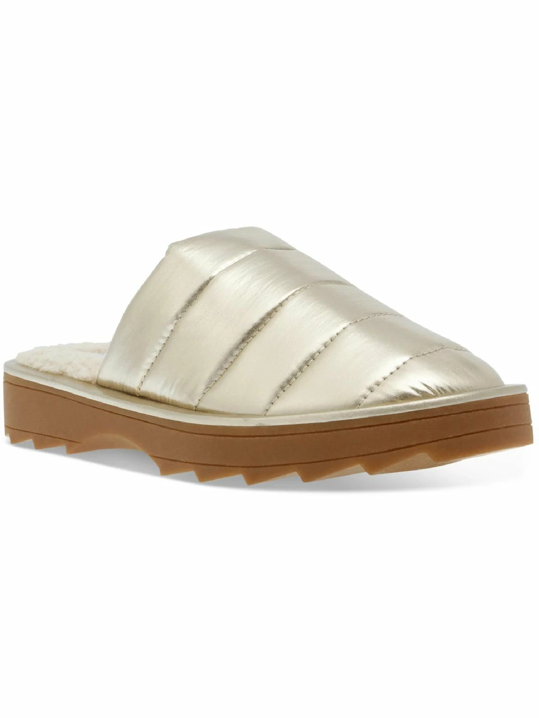 Deals ๐ Steve Madden Chex ๐ฉ Womens Quilted Faux Fur Lined Slide Slippers ๐ - Image 6