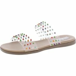 Brand new ๐คฉ Steve Madden Blizie ๐ฉ Womens Studded Slide On Flats โค๏ธ