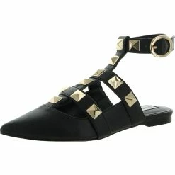 Budget ⭐ Steve Madden Florencia 👩 Womens Emellished Gladiator Flat Pointed Toe Flats 👍