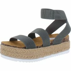 Best reviews of ⌛ Steve Madden Kimmie 👩 Womens Ankle Strap Flatform Espadrilles 🌟