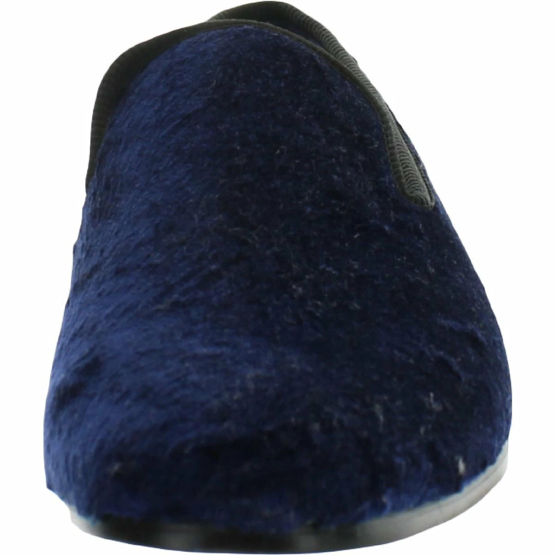 Outlet ๐ Steve Madden Crushed Mens Velvet Shiny Smoking Loafers ๐ - Image 3