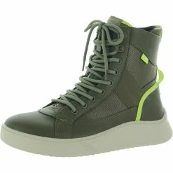 Top 10 🌟 Steve Madden Zenith Mens Faux Leather Lifestyle High-Top 👟 Sneakers 👏