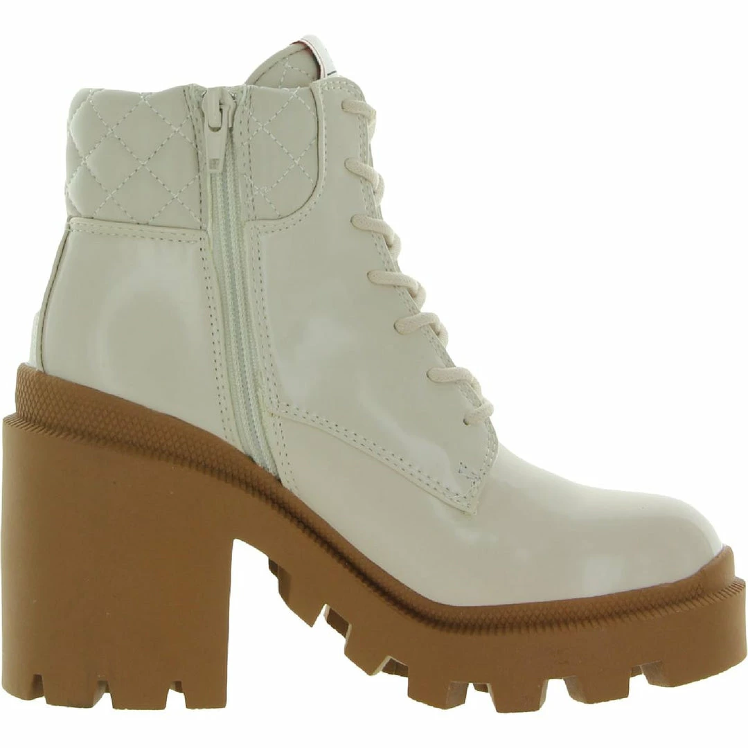 Deals ⭐ Steve Madden Aryn 👩 Womens Patent Quilted Booties 🎉 - Image 2