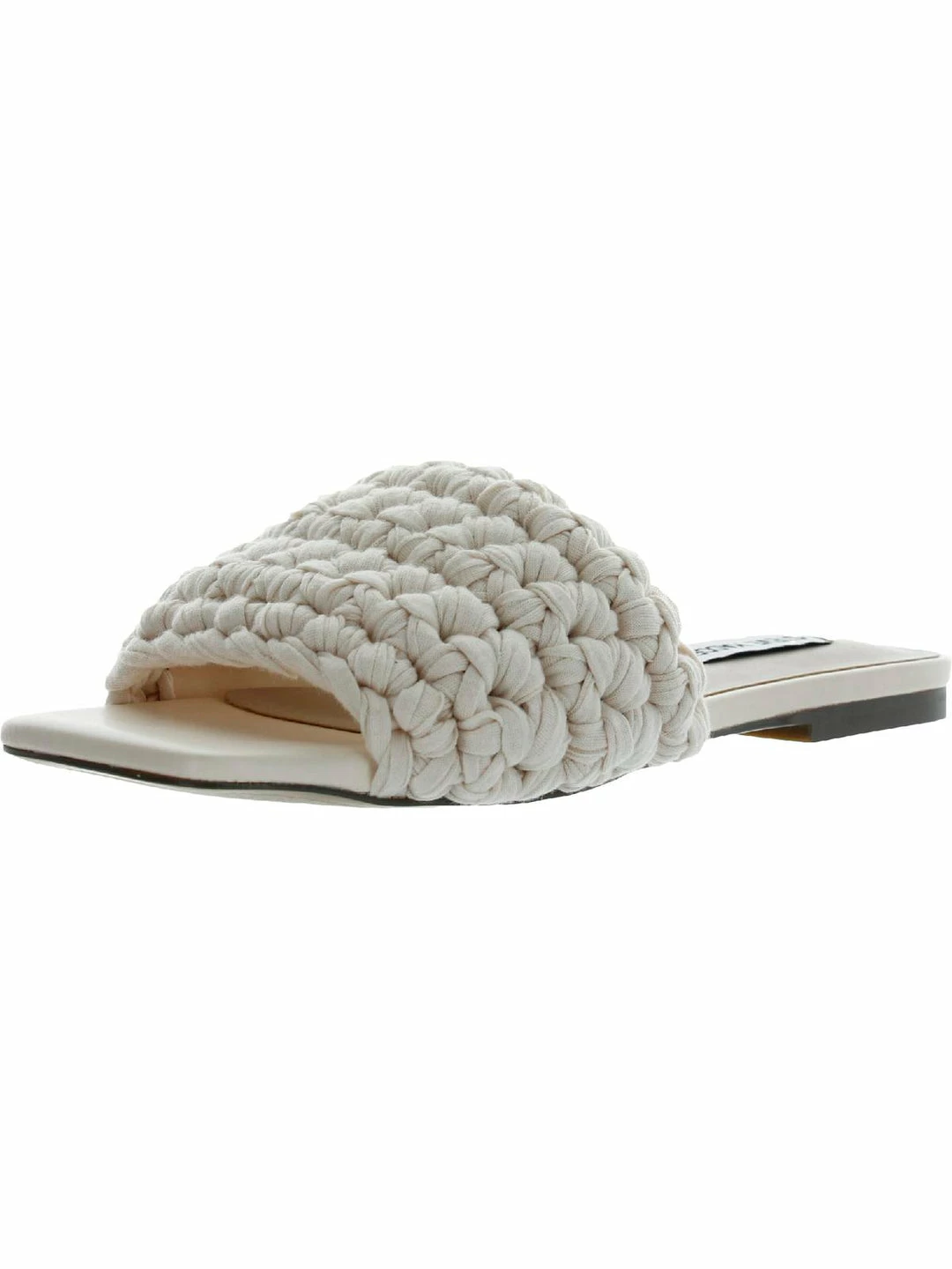 Coupon โ๏ธ Steve Madden Maldeve ๐ฉ Womens Knotted Squa Slide ๐ฉด Sandals ๐