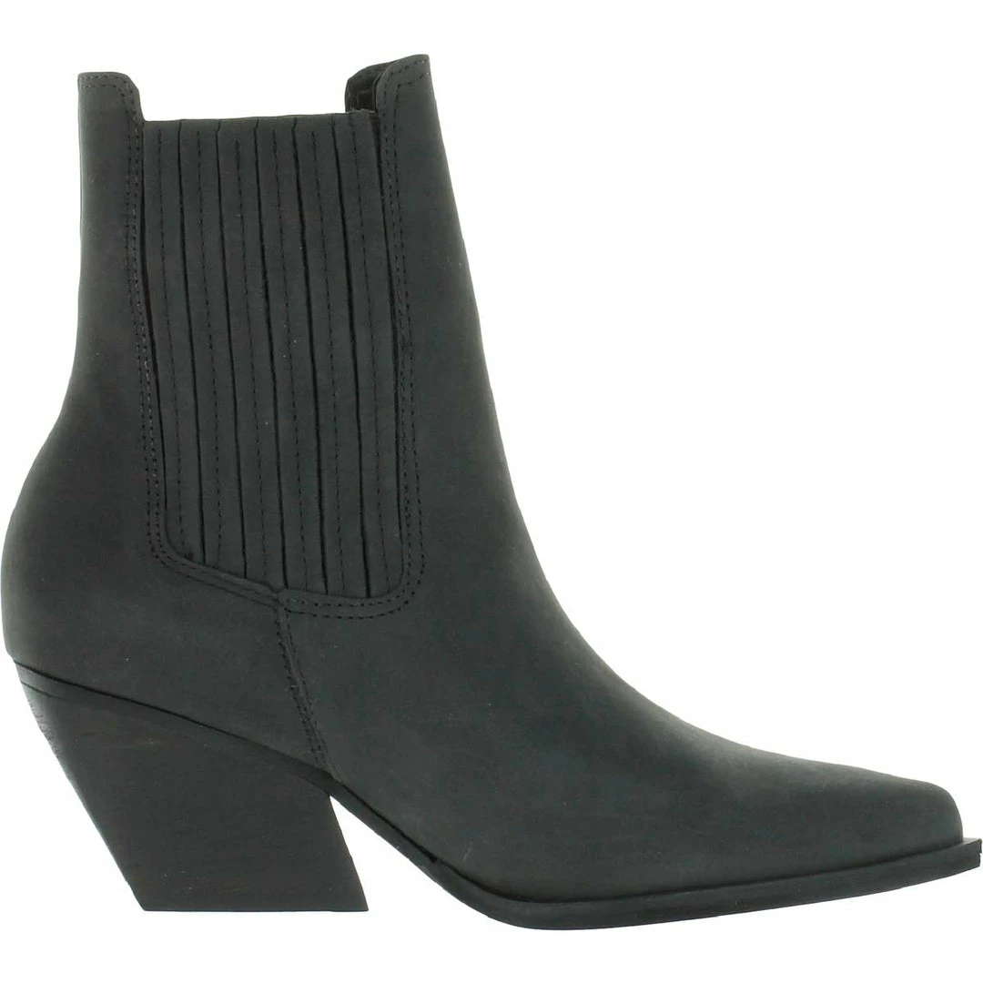 Deals โค๏ธ Steve Madden Terezza ๐ฉ Womens Leather Ankle Booties โ๏ธ - Image 2