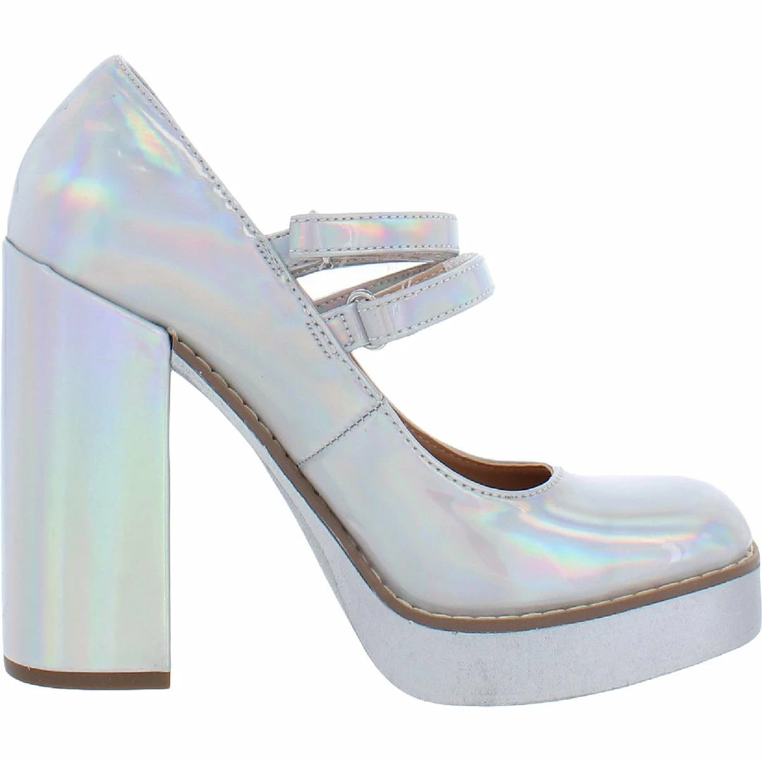 Flash Sale ๐ Steve Madden Twice ๐ฉ Womens Patent Casual Block ๐ Heels ๐ - Image 3