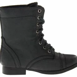 Top 10 🔥 Steve Madden Tcablee Lace Up Boot (Toddler/Little Kid) in Black ⭐