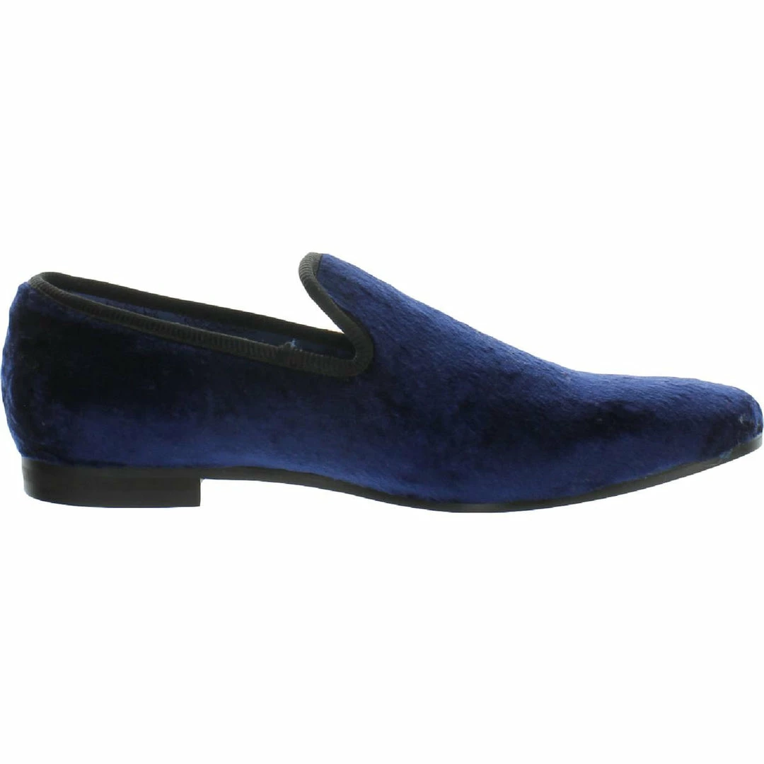 Outlet ๐ Steve Madden Crushed Mens Velvet Shiny Smoking Loafers ๐ - Image 2
