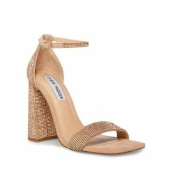 Best reviews of ⭐ Steve Madden Tiaa-R Heeled 🩴 Sandal in Blush 🛒
