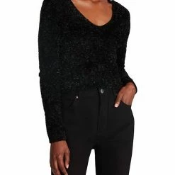 Flash Sale 😍 Steve Madden Milly Sweater in Black 🎉