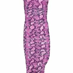 Brand new 😉 Steve Madden 👩 Womens Animal Print Midi Bodycon 👗 Dress 🔔