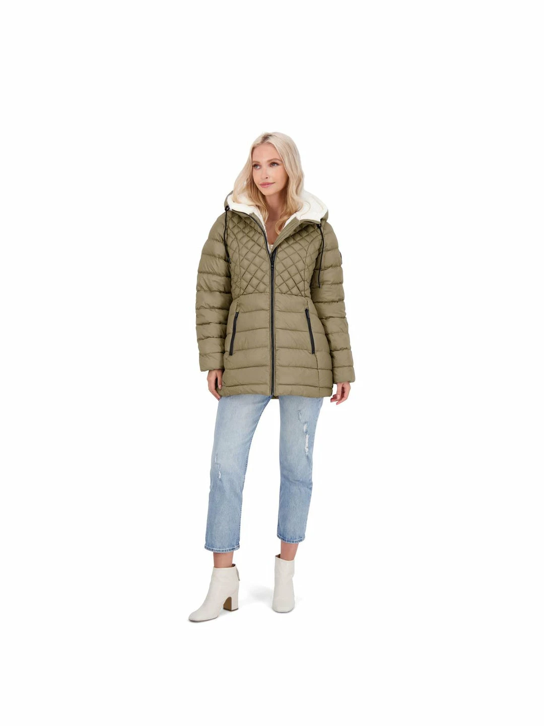 Best deal ๐ Steve Madden Cozy Lined Glacier Shield ๐ฉ Womens Cozy Quilted Glacier Shield ๐งฅ Coat โ๏ธ
