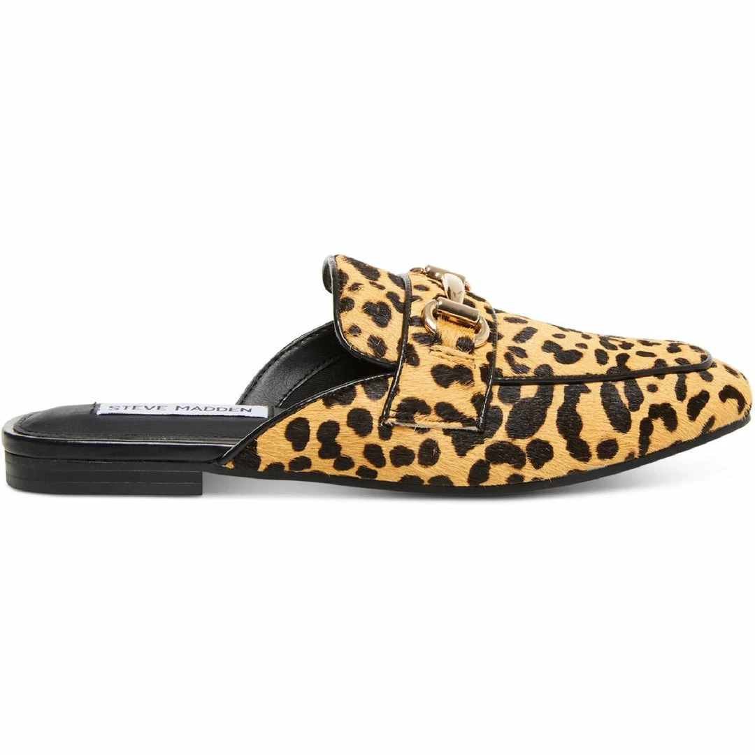 Best Sale 👏 Steve Madden Kori 👩 Womens Cow Hair Animal Print Mules 🔔 - Image 3