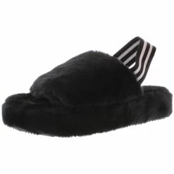 Best reviews of 🛒 Steve Madden Fuzz 👩 Womens Faux Fur Open Toe Slide Slippers ❤️