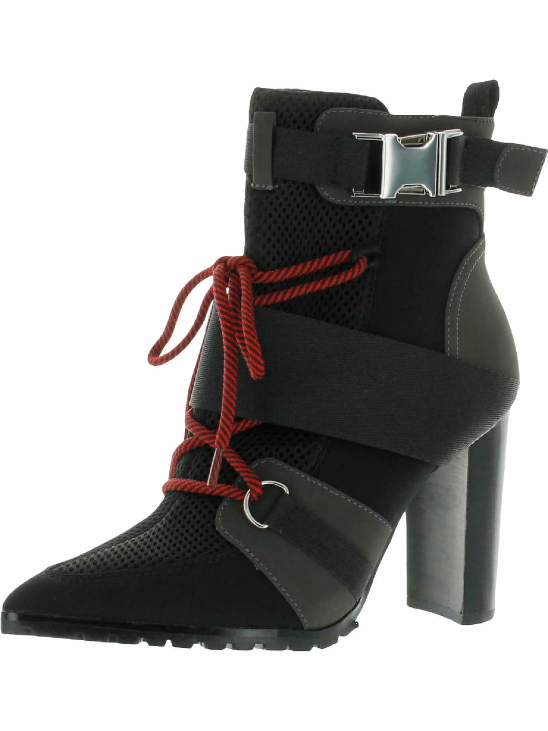 New ๐ฏ Steve Madden Illusion ๐ฉ Womens Mesh Pointed Toe Ankle ๐ฅพ Boots ๐ - Image 4