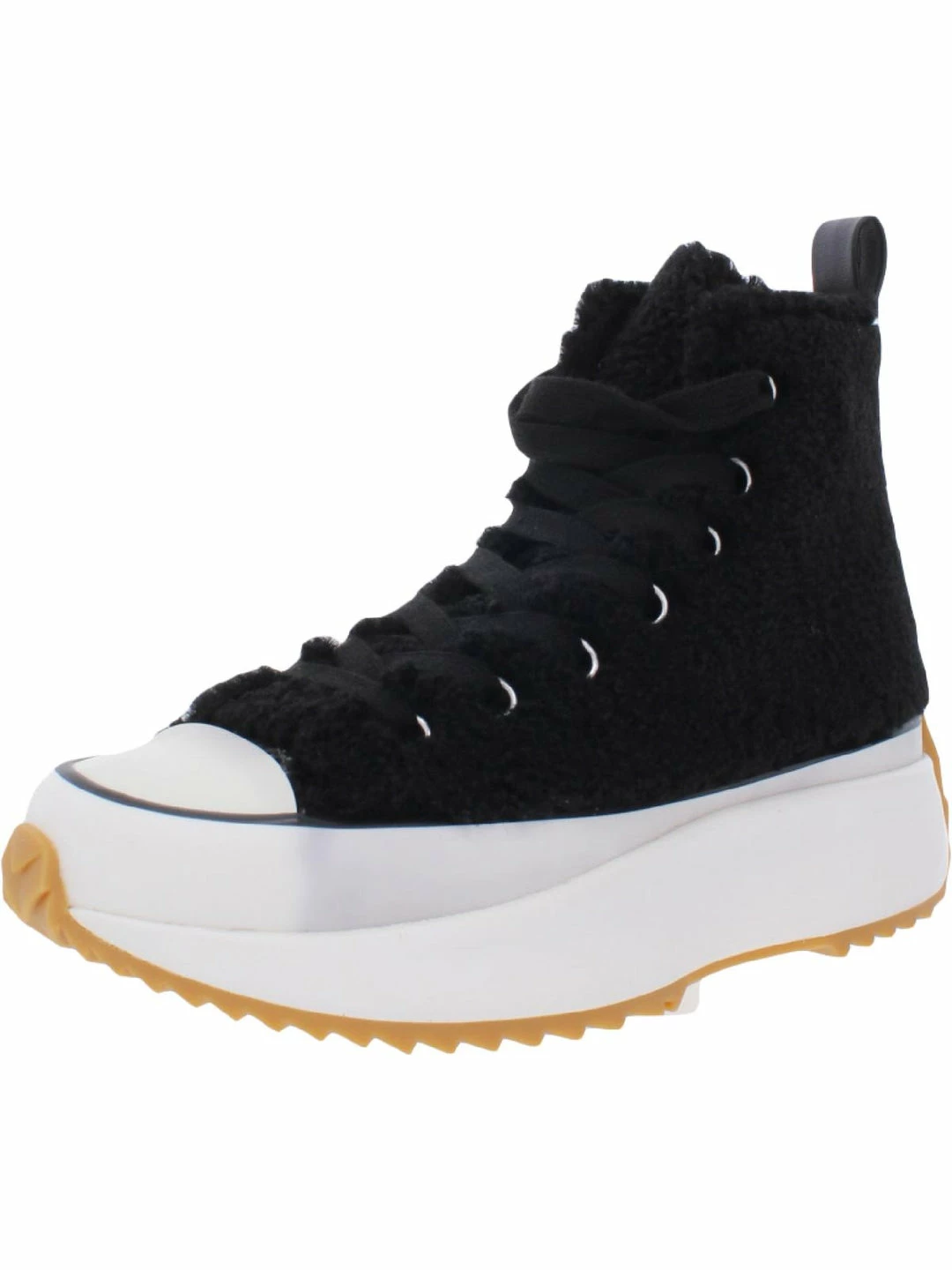 Deals ๐ฏ Steve Madden Shaft ๐ฉ Womens Faux Fur Lifestyle Fashion ๐ Sneakers โ๏ธ - Image 2