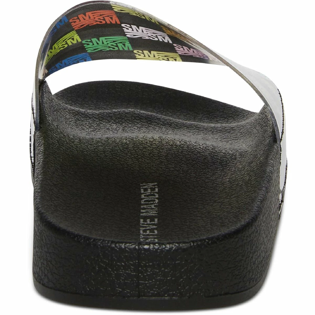 Top 10 👏 Steve Madden Sealed 👩 Womens Faux Leather Slip On Pool Slides 🔔 - Image 3