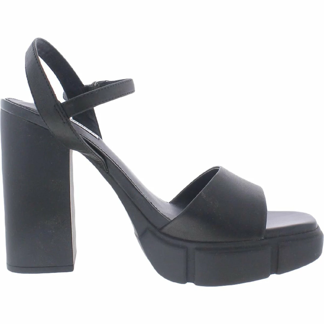 Cheapest ๐ Steve Madden Rayden ๐ฉ Womens Leather Ankle Strap Platform ๐ฉด Sandals โ - Image 2
