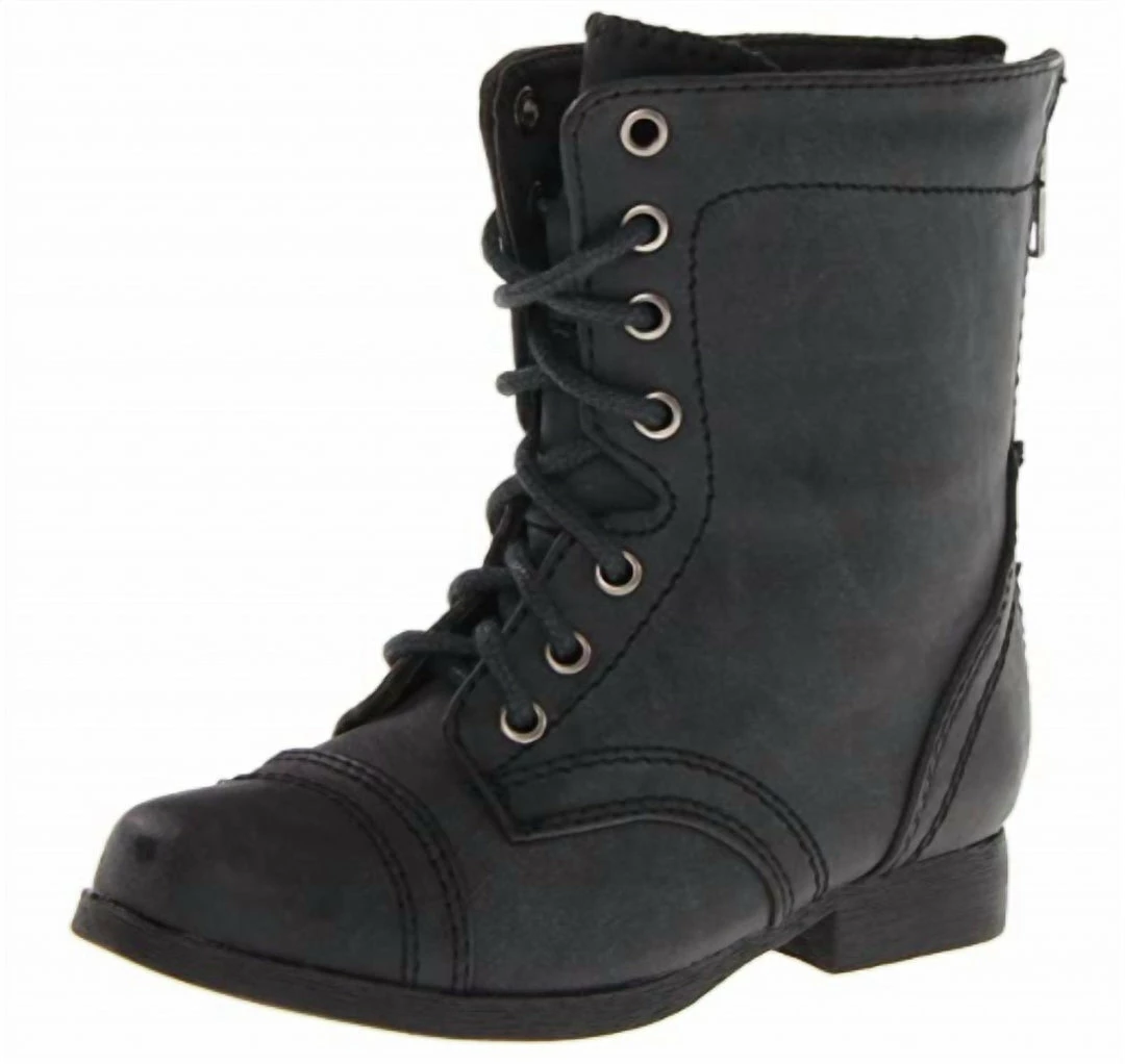 Top 10 ๐ฅ Steve Madden Tcablee Lace Up Boot (Toddler/Little Kid) in Black โญ - Image 3