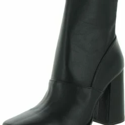 Wholesale ๐งจ Steve Madden Excess ๐ฉ Womens Leather Square Toe Ankle ๐ฅพ Boots ๐