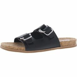 Best reviews of ๐ Steve Madden Zeya ๐ฉ Womens Leather Slip On Slide ๐ฉด Sandals ๐