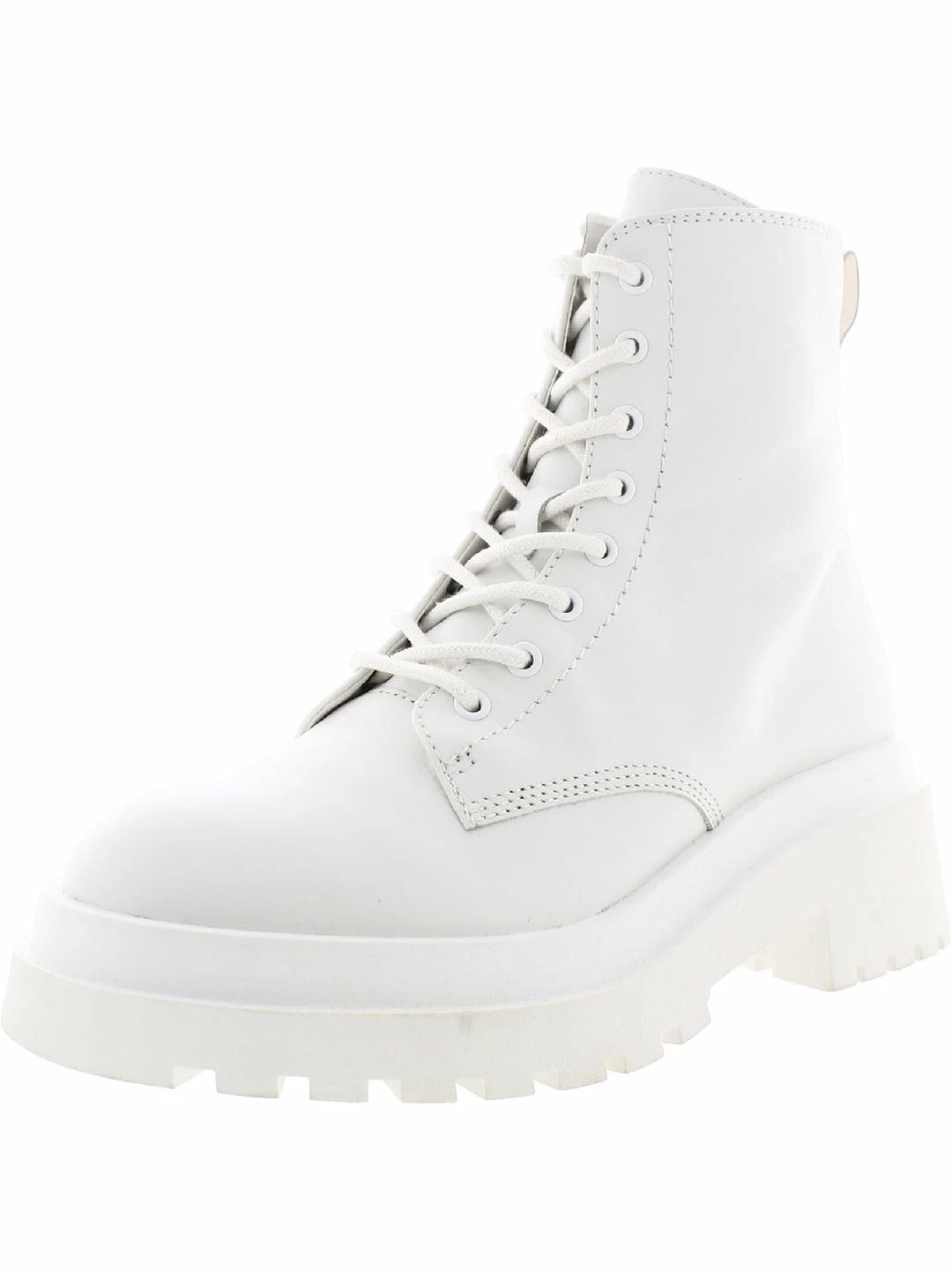 Outlet ๐ฅ Steve Madden Malvina ๐ฉ Womens Suede Lug Sole Combat & Lace-up ๐ฅพ Boots ๐