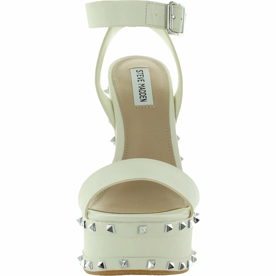 Hot Sale ๐ Steve Madden Botanical ๐ฉ Womens Faux Leather Studded Platform ๐ฉด Sandals โจ - Image 2