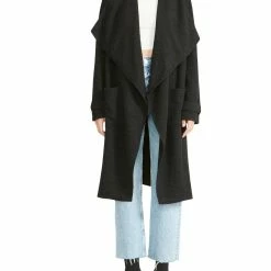 Brand new 👍 Steve Madden 👩 Womens Long Textured Open Front 😉