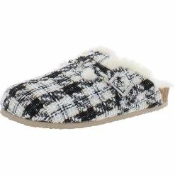 Coupon 😀 Steve Madden Unwind 👩 Womens Faux Fur Slip On Slide Slippers 👍