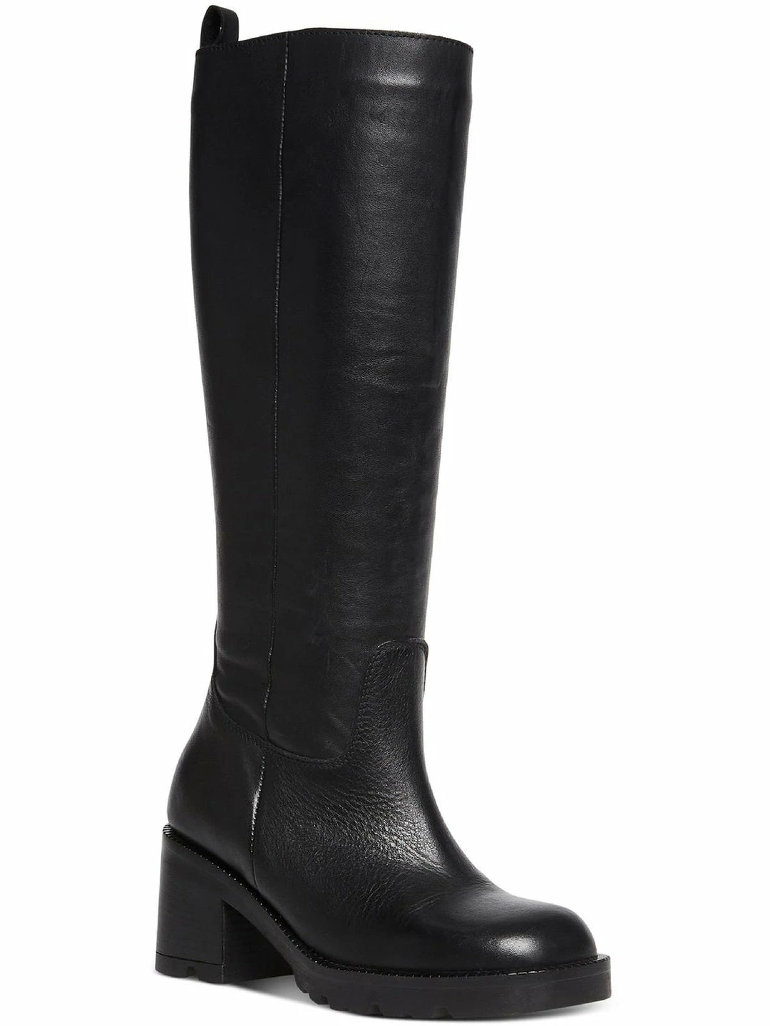 Deals 😉 Steve Madden Gyrate 👩 Womens Leather Tall Knee-High 🥾 Boots 😉