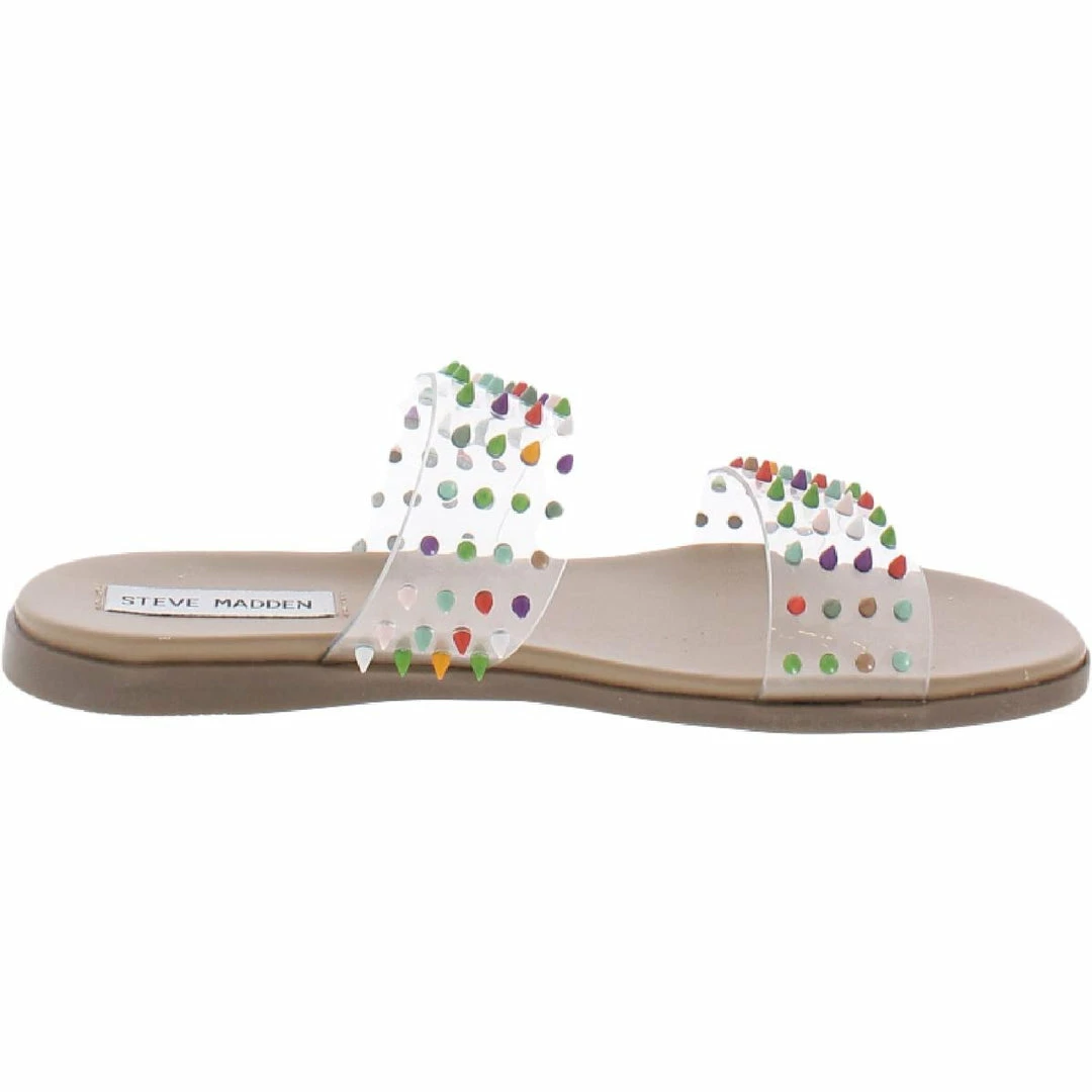 Brand new ๐คฉ Steve Madden Blizie ๐ฉ Womens Studded Slide On Flats โค๏ธ - Image 2