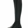 Cheapest 🔔 Steve Madden Callback 👩 Womens Faux Leather Round Toe Knee-High 🥾 Boots 🛒