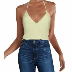 Cheap ⭐ Steve Madden 👩 Womens Halter Bralette Crop Top 🔥