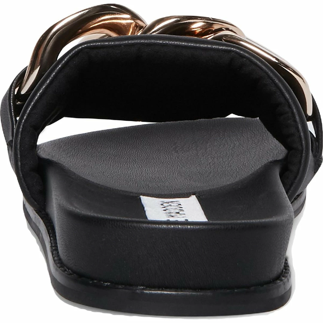 Budget โ๏ธ Steve Madden Delay ๐ฉ Womens Chain Slip On Slide ๐ฉด Sandals ๐ฅ - Image 3