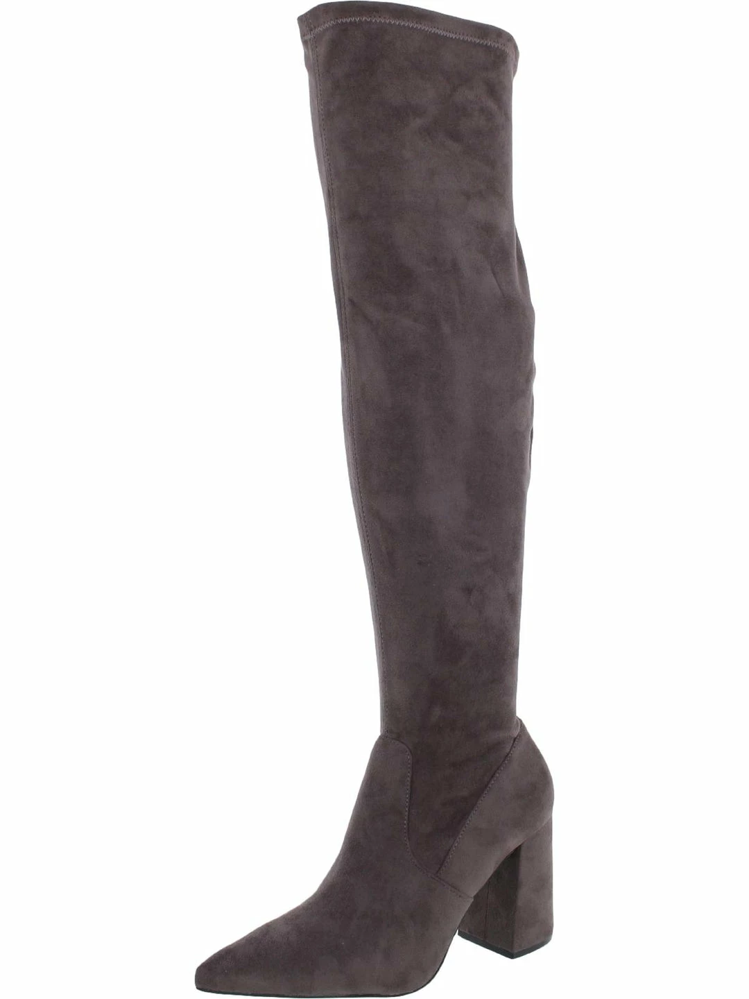 Flash Sale 🤩 Steve Madden Jacoby 👩 Womens Zipper Block Heel Over-The-Knee 🥾 Boots 🔔 - Image 4