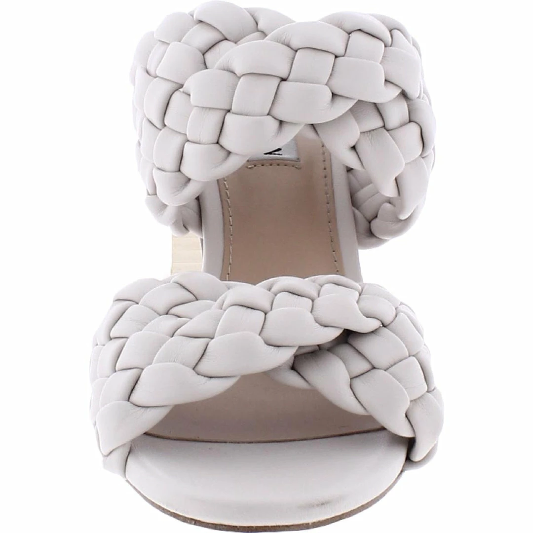 Best Sale ✨ Steve Madden Twisted 👩 Womens Faux Leather Slip On 👠 Heels 😍 - Image 3