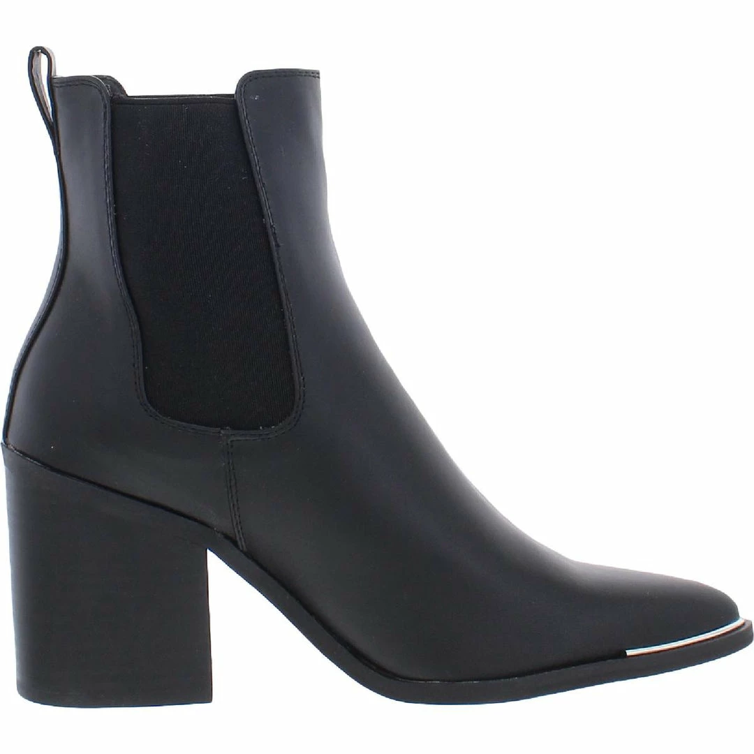 New ๐ Steve Madden Restrict ๐ฉ Womens Faux Leather Pointed Toe Ankle ๐ฅพ Boots ๐ - Image 3