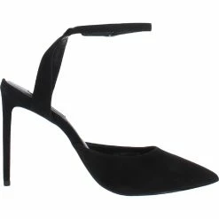 Best Pirce 🔥 Steve Madden Vase 👩 Womens Nubuck Stiletto Slingback 👠 Heels 🛒